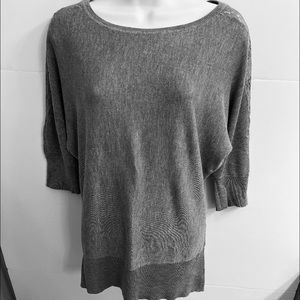 WHBM Dolman Top w/Lace Inset Sleeves